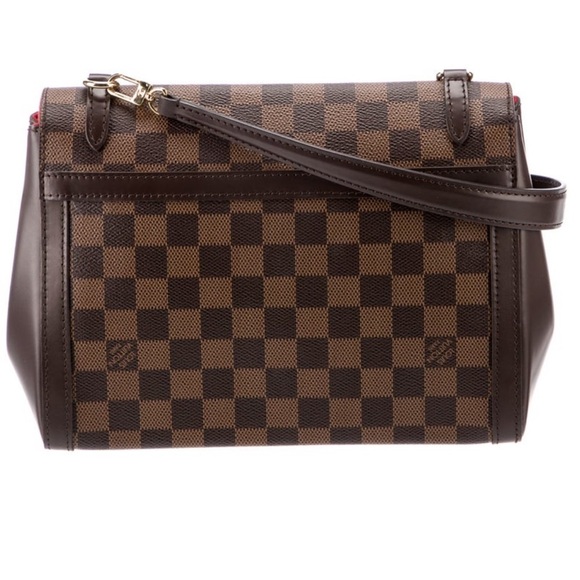 Rare🔥LV Damier Ebene shoulder bag studded top handle handbag Venice LV bag - Picture 4 of 15